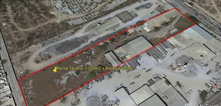 TERRENO INDUSTRIAL EN RENTA ESCOBEDO NUEVO LEON